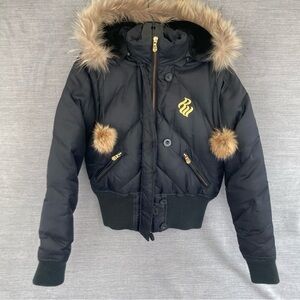 VTG RocaWear Jacket with Fur Hood